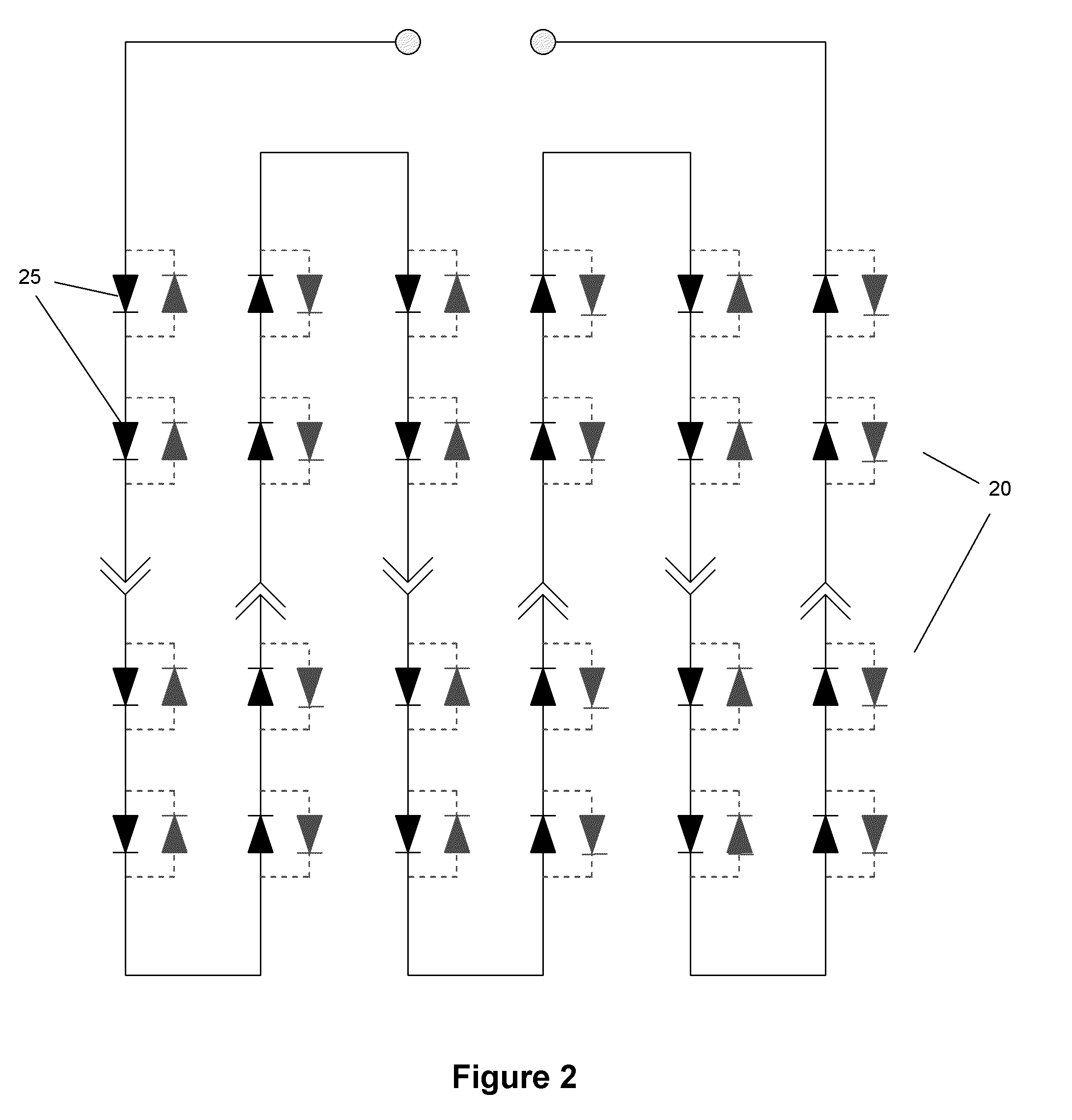 Integrated bypass diode assemblies for back contact solar cells and modules