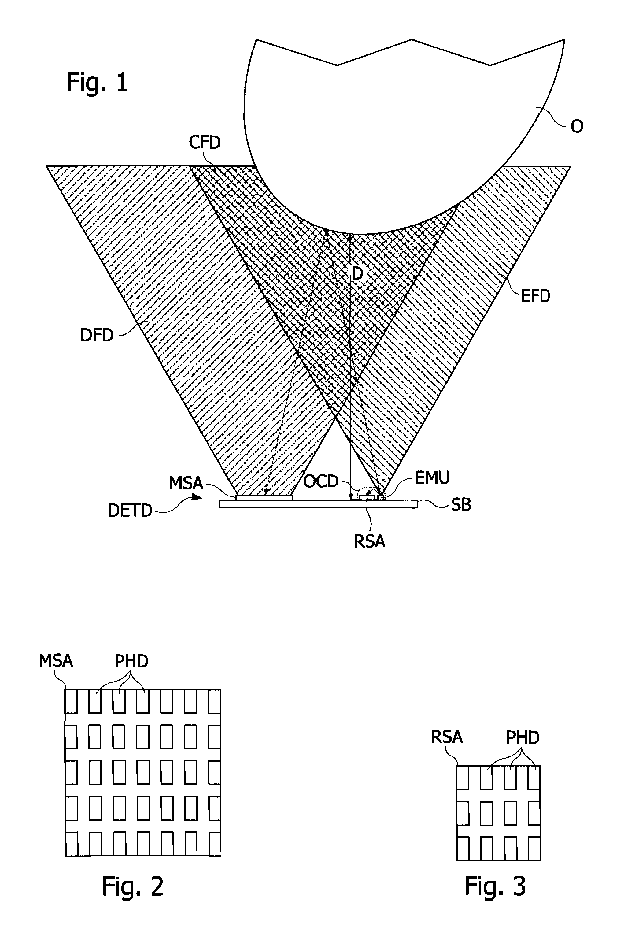 Device having SPAD photodiodes for detecting an object with a selection of a number of photodiodes to be reversed biased