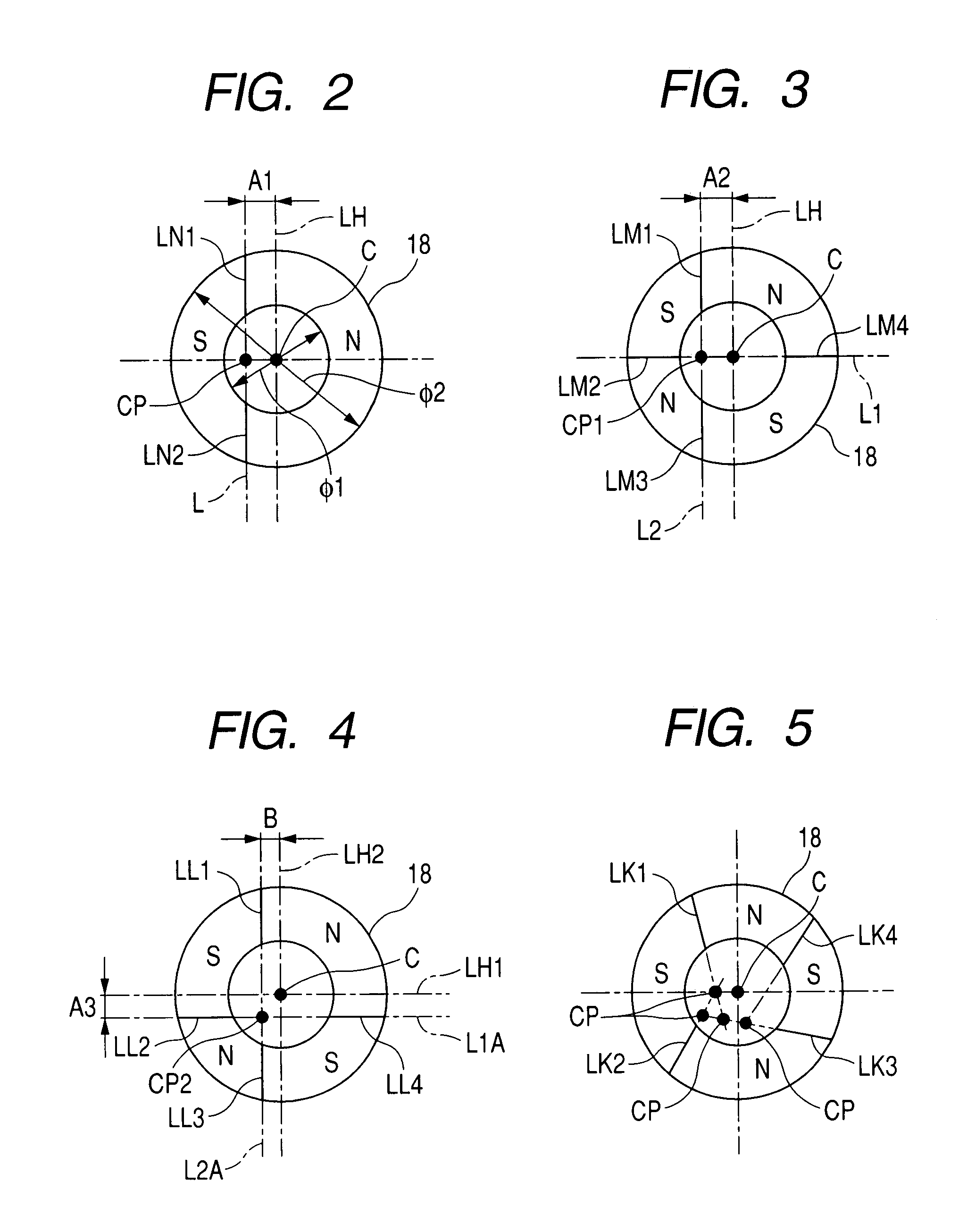 Magnetizing method, and motor and method of manufacturing motor