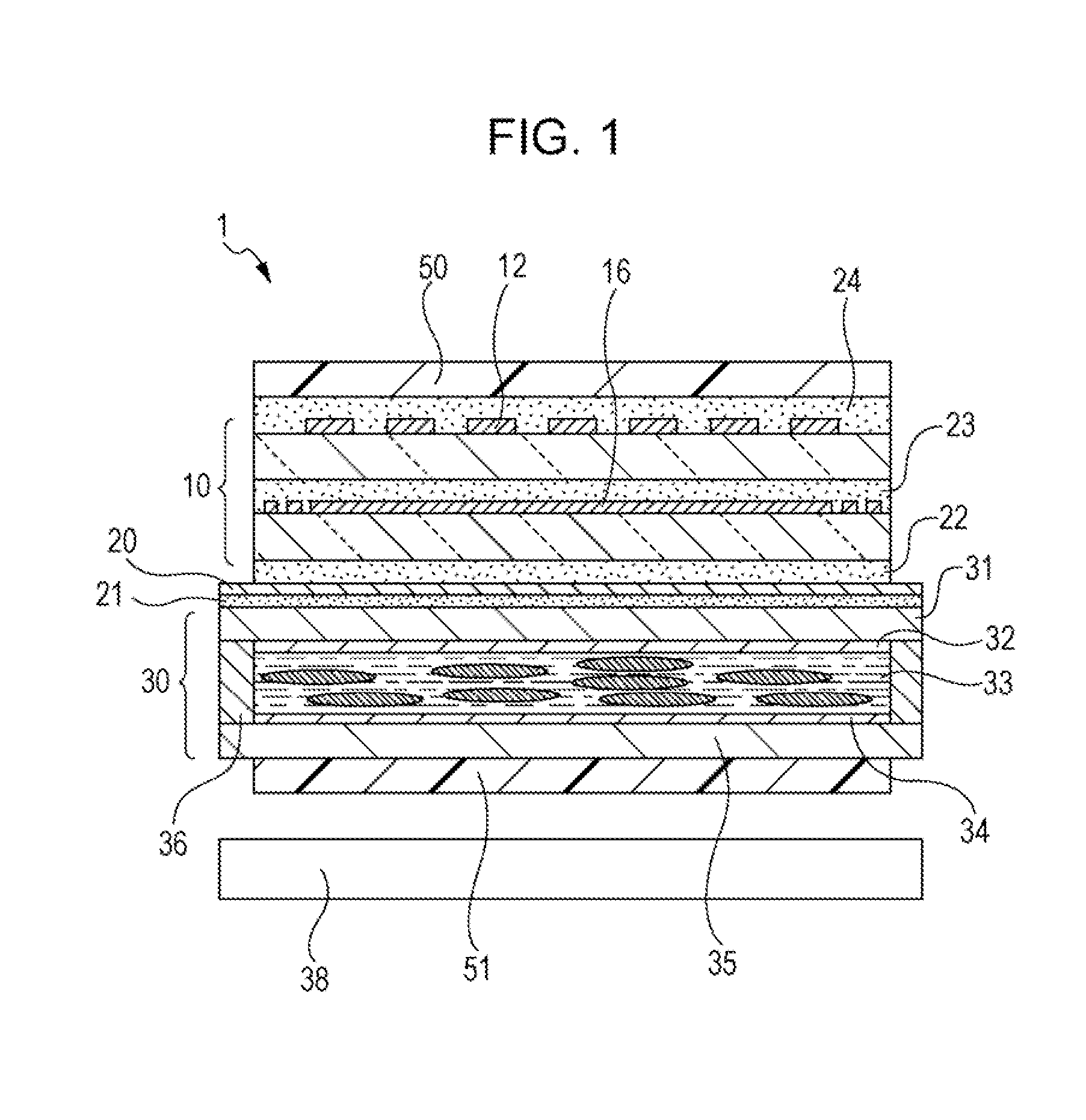 Touch panel integrated display device and method for manufacturing the same