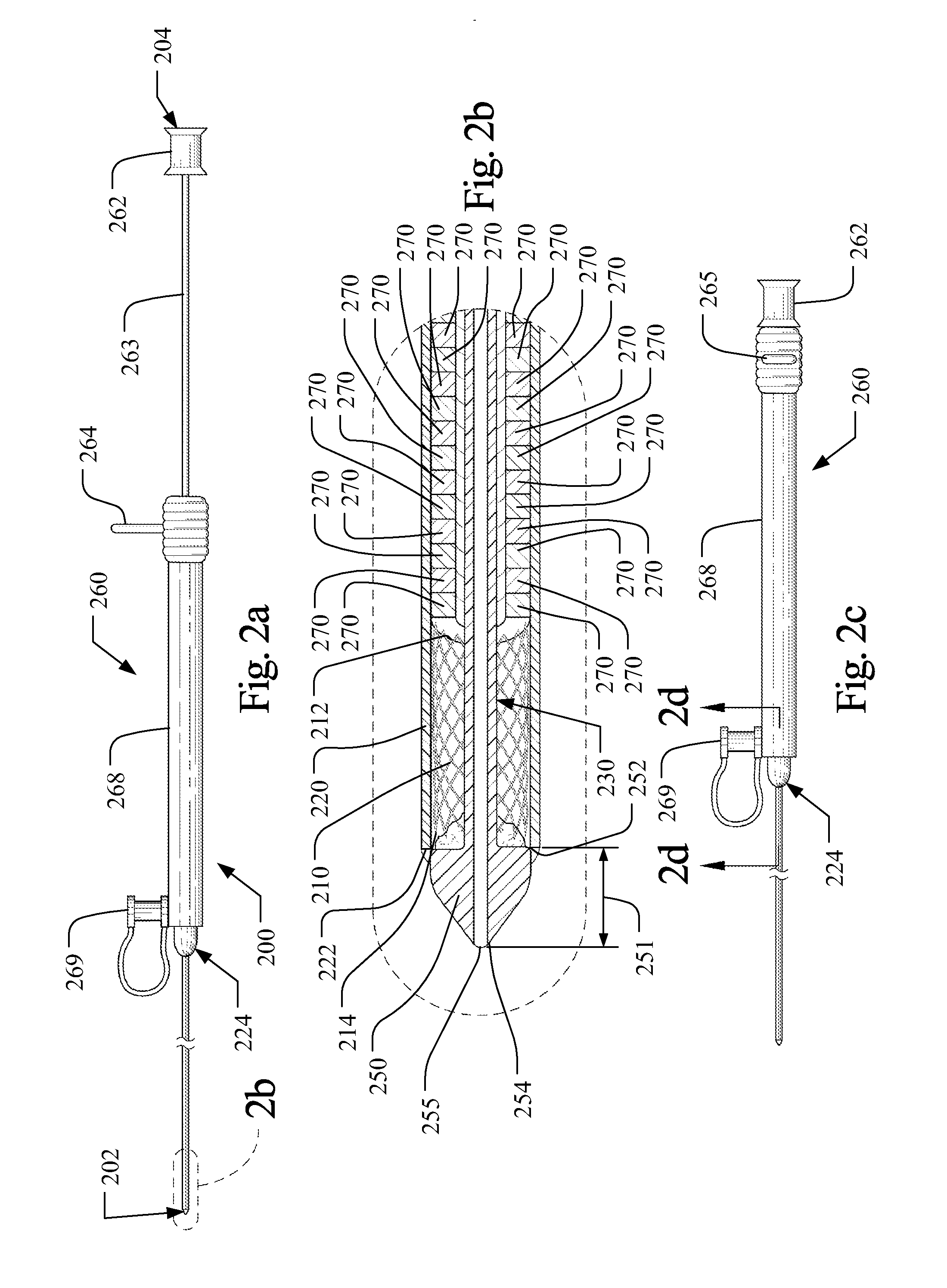 Delivery system with low longitudinal compressibility