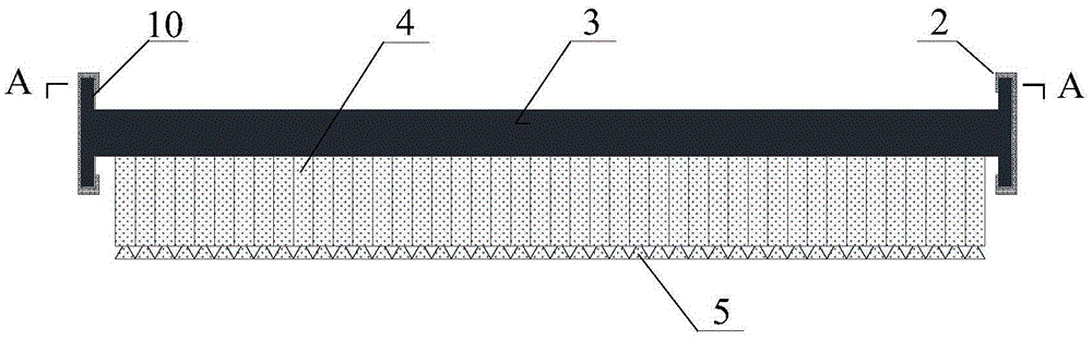 3D printing system for climbing single-axial single-rail building and method