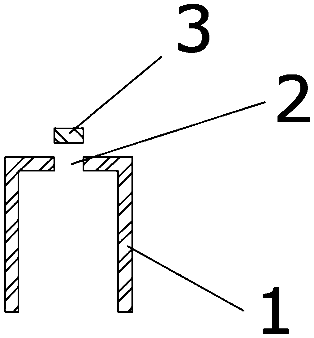 Waterproof sealing structure for top of columnar object and antenna