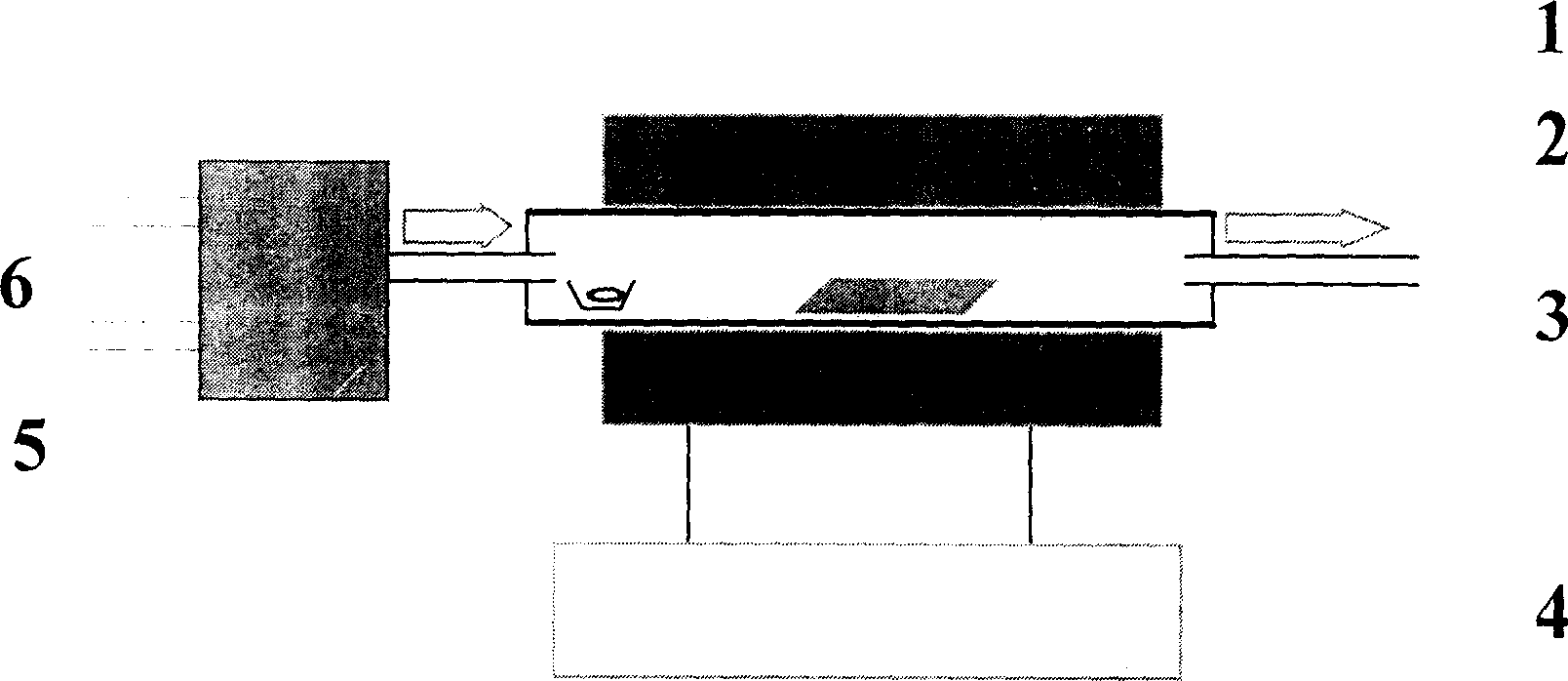 Array nanotube, mfg. method and use thereof