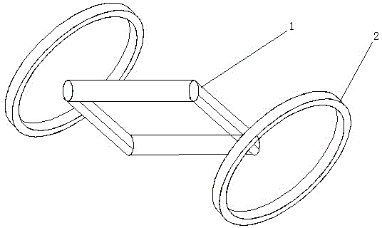 A waterless cotton fabric dyeing process and a waterless dyeing device