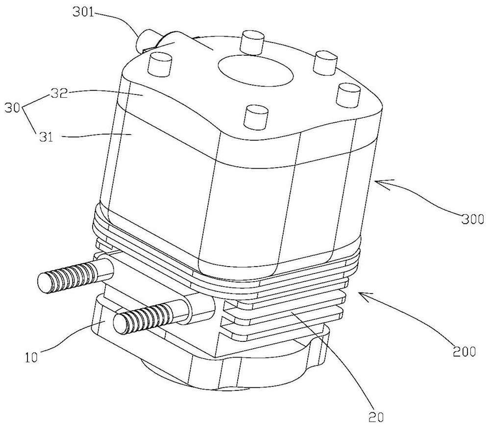 Novel engine cylinder cooling structure