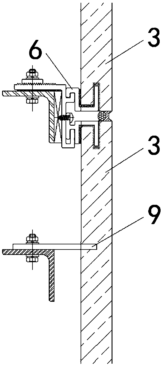 Application method of scaffold in-situ tying device