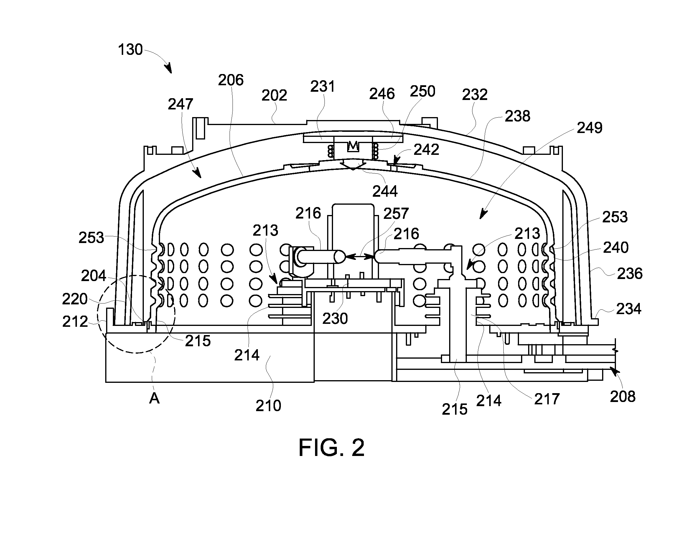 Variable venting and damping arc mitigation assemblies and methods of assembly
