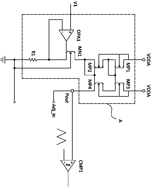 Offset Voltage Elimination Circuit Structure for Dimming Device Protection Mechanism