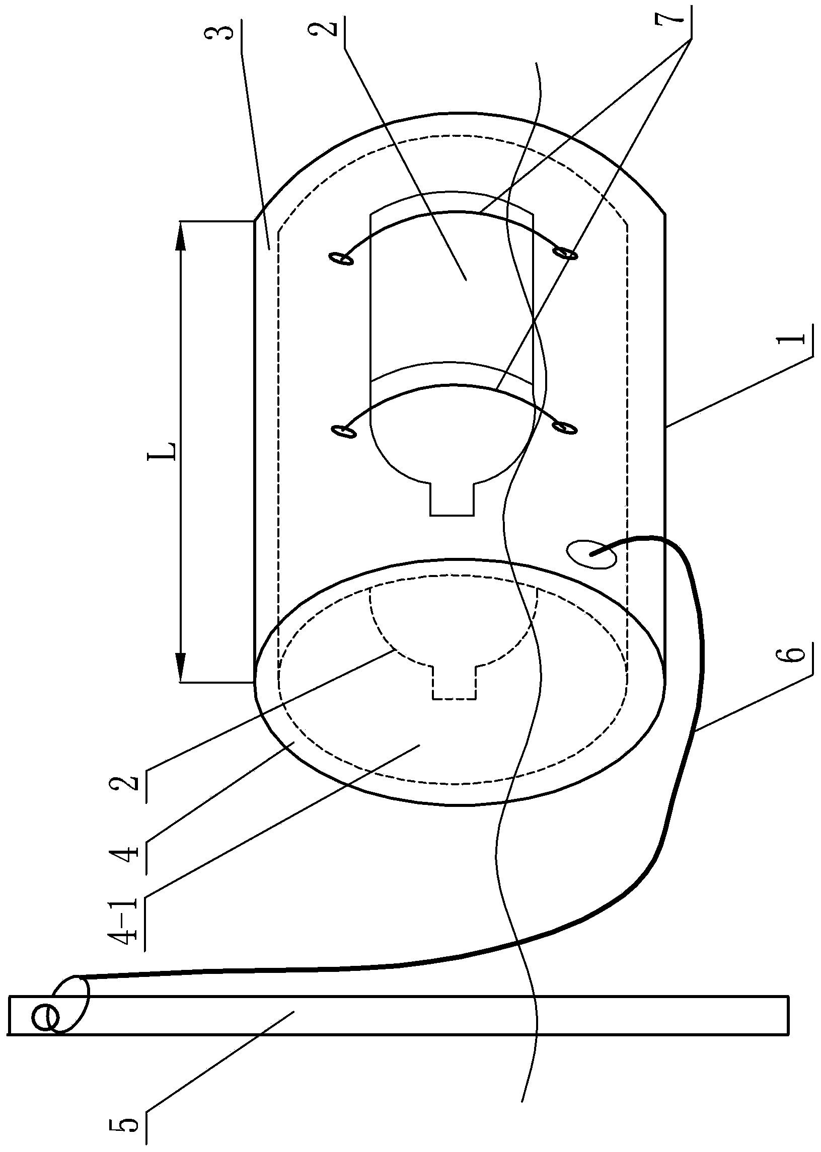 Capture device of water dispersal seeds in river system