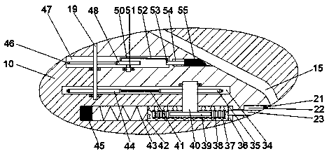 Target capable of being safely projected