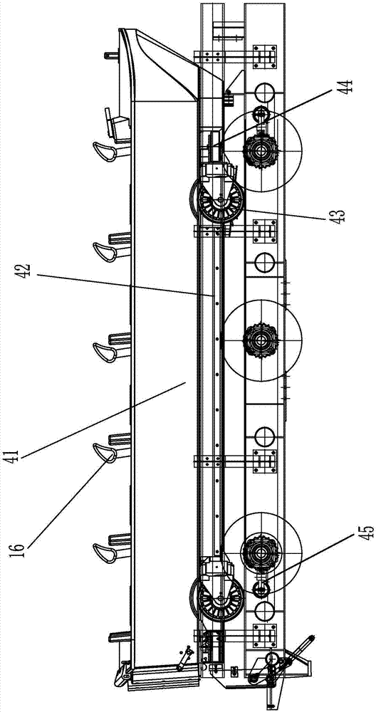 Amusement equipment with lifting, back rushing and landing