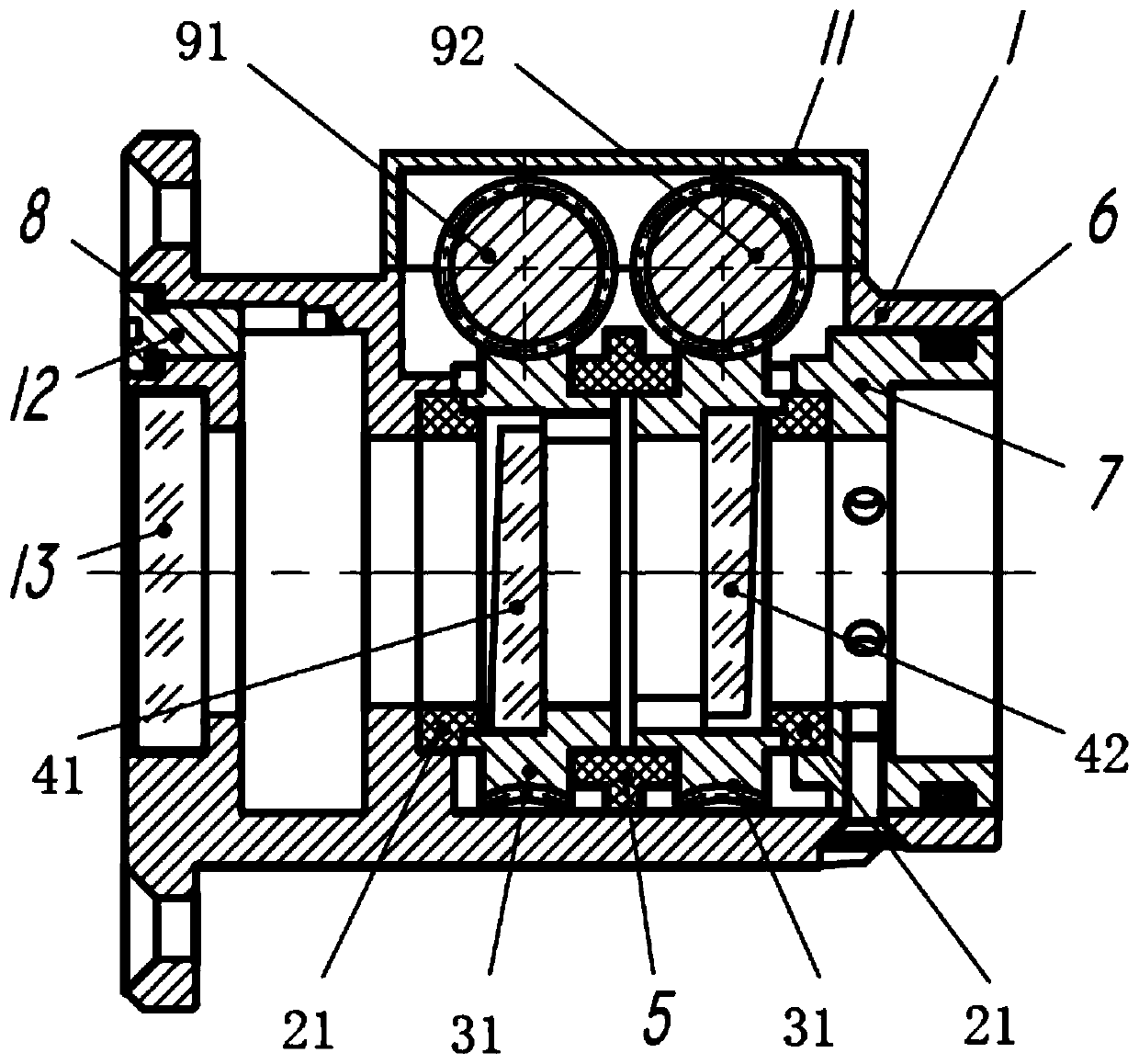 Optical axis adjusting assembly convenient for adjusting optical path