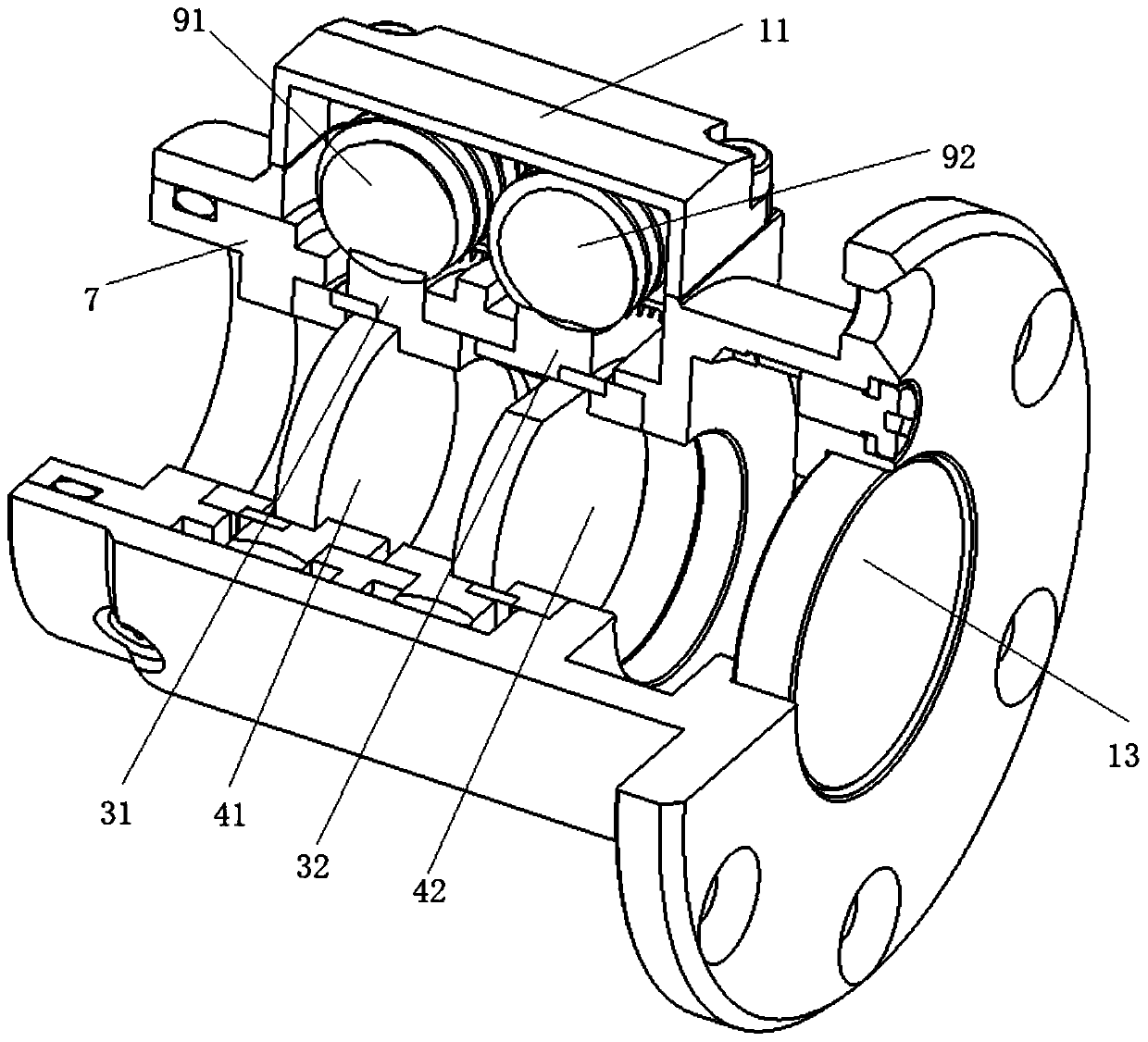 Optical axis adjusting assembly convenient for adjusting optical path