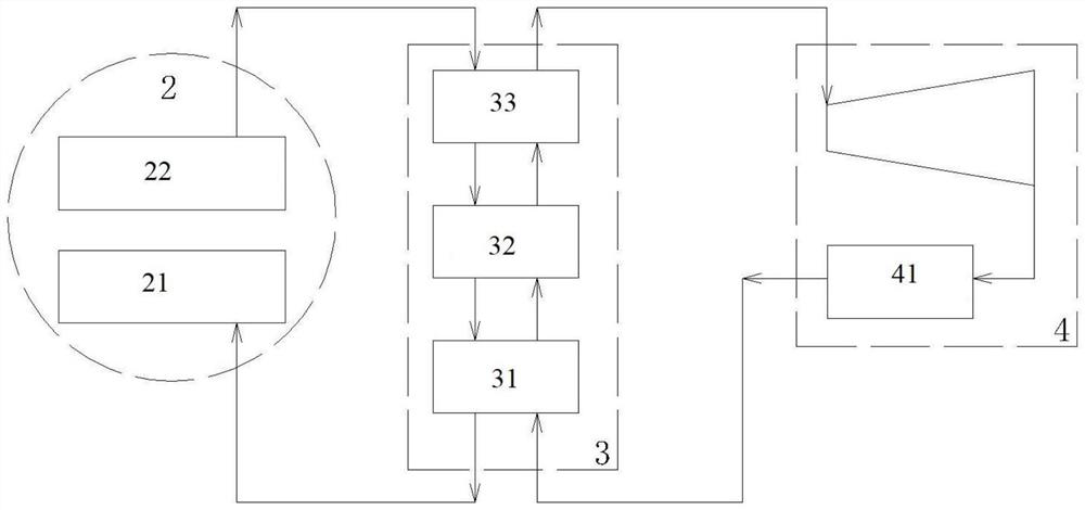 Virtual power plant system based on fused salt energy storage and operation method thereof