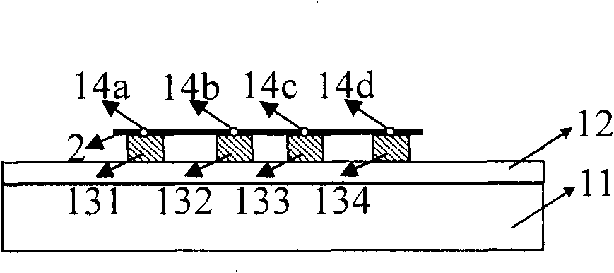 Method and device for testing thermal physical property of single conductive filamentary material by using harmonic method