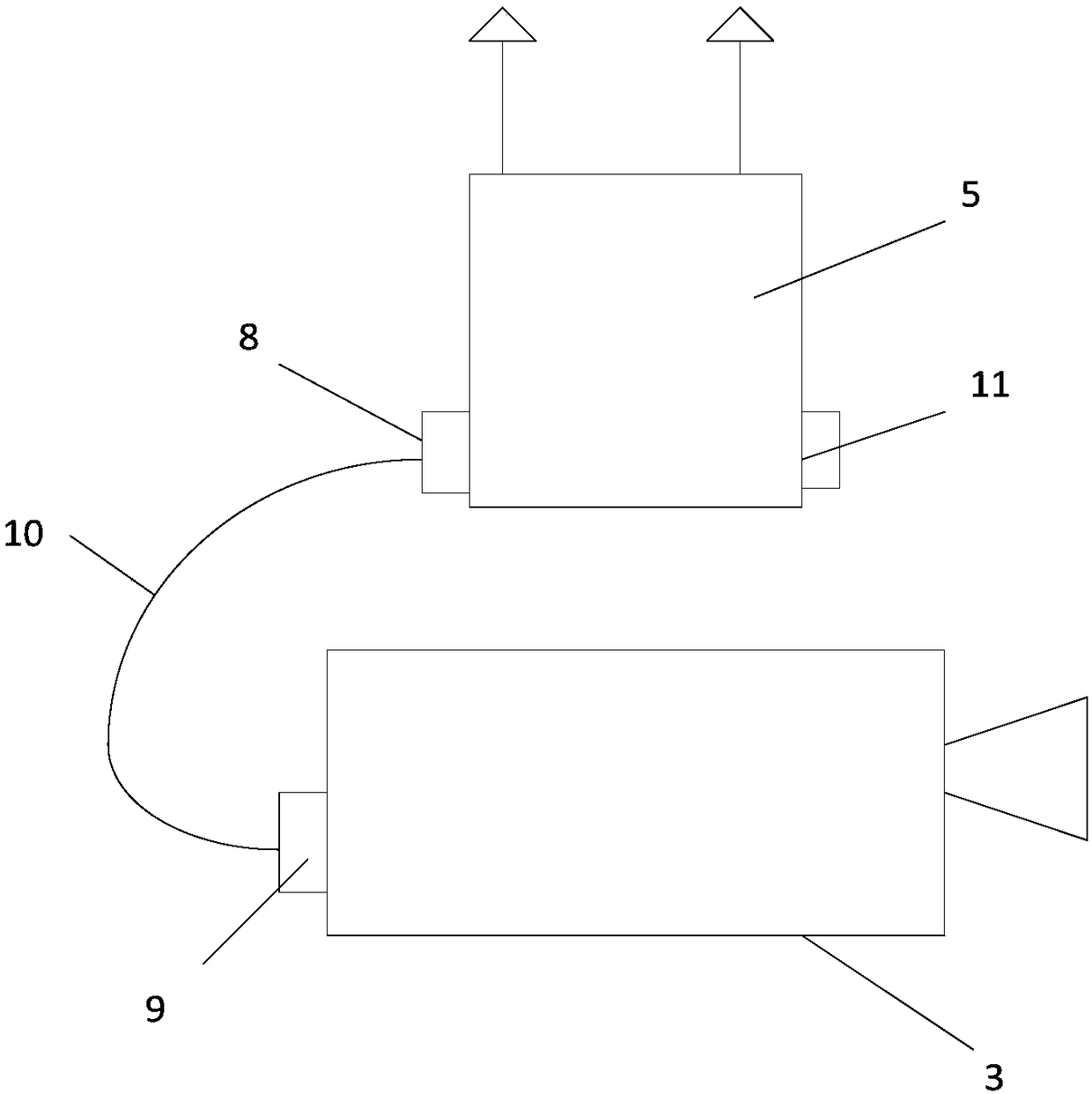 Wireless image and video transmitting card and related product