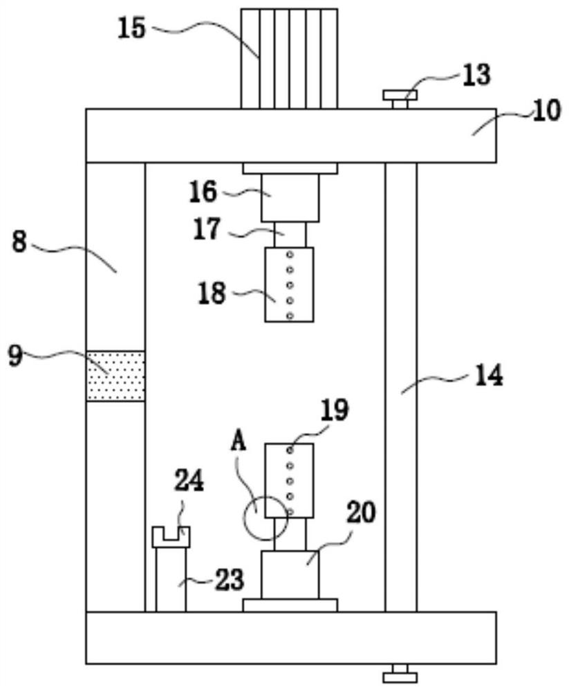 A waste cable recovery and cleaning device