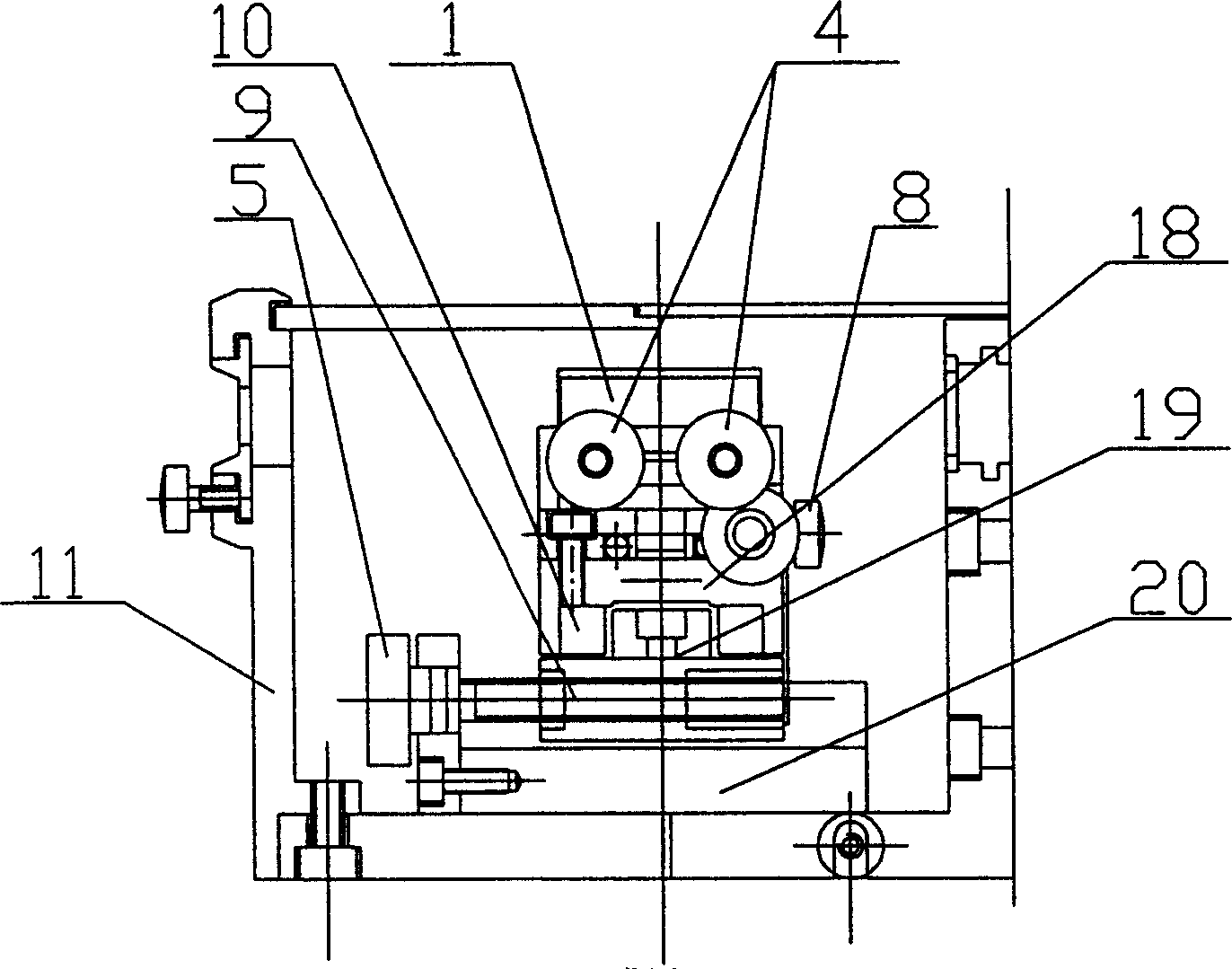 Monochromator of chip tester