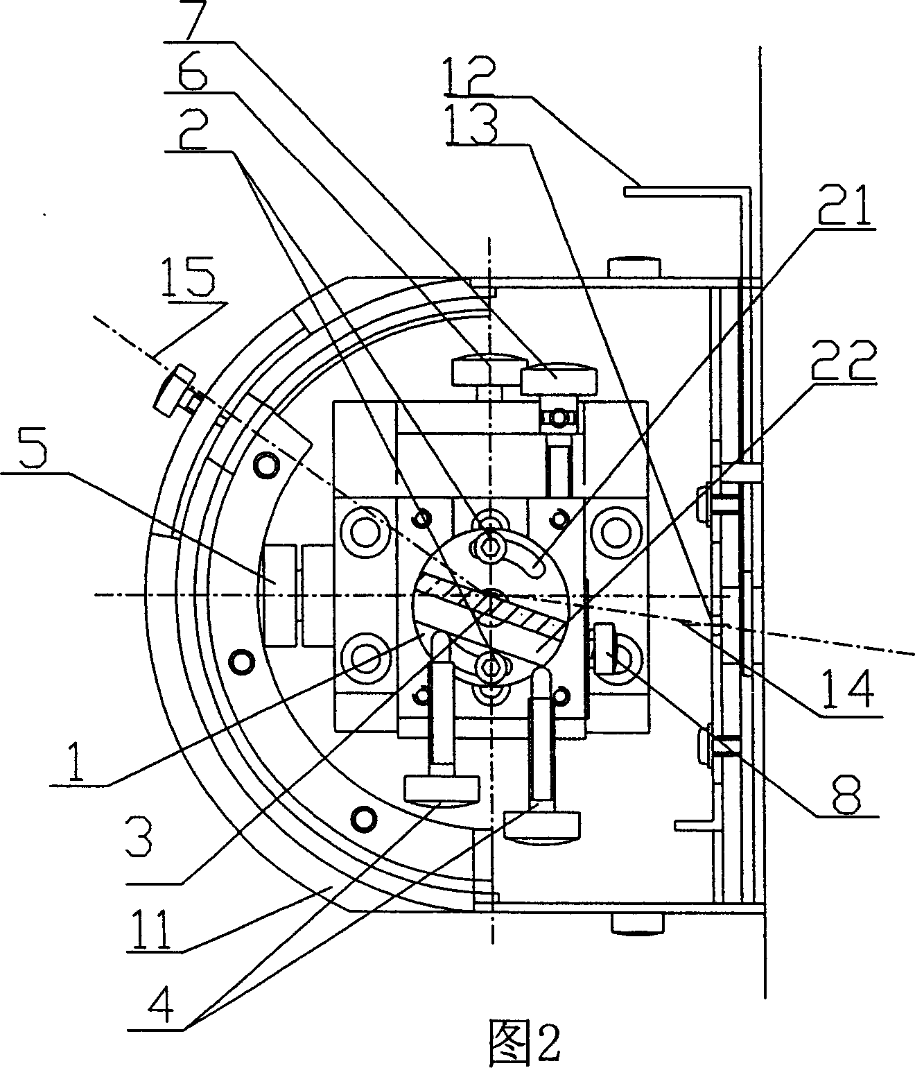 Monochromator of chip tester