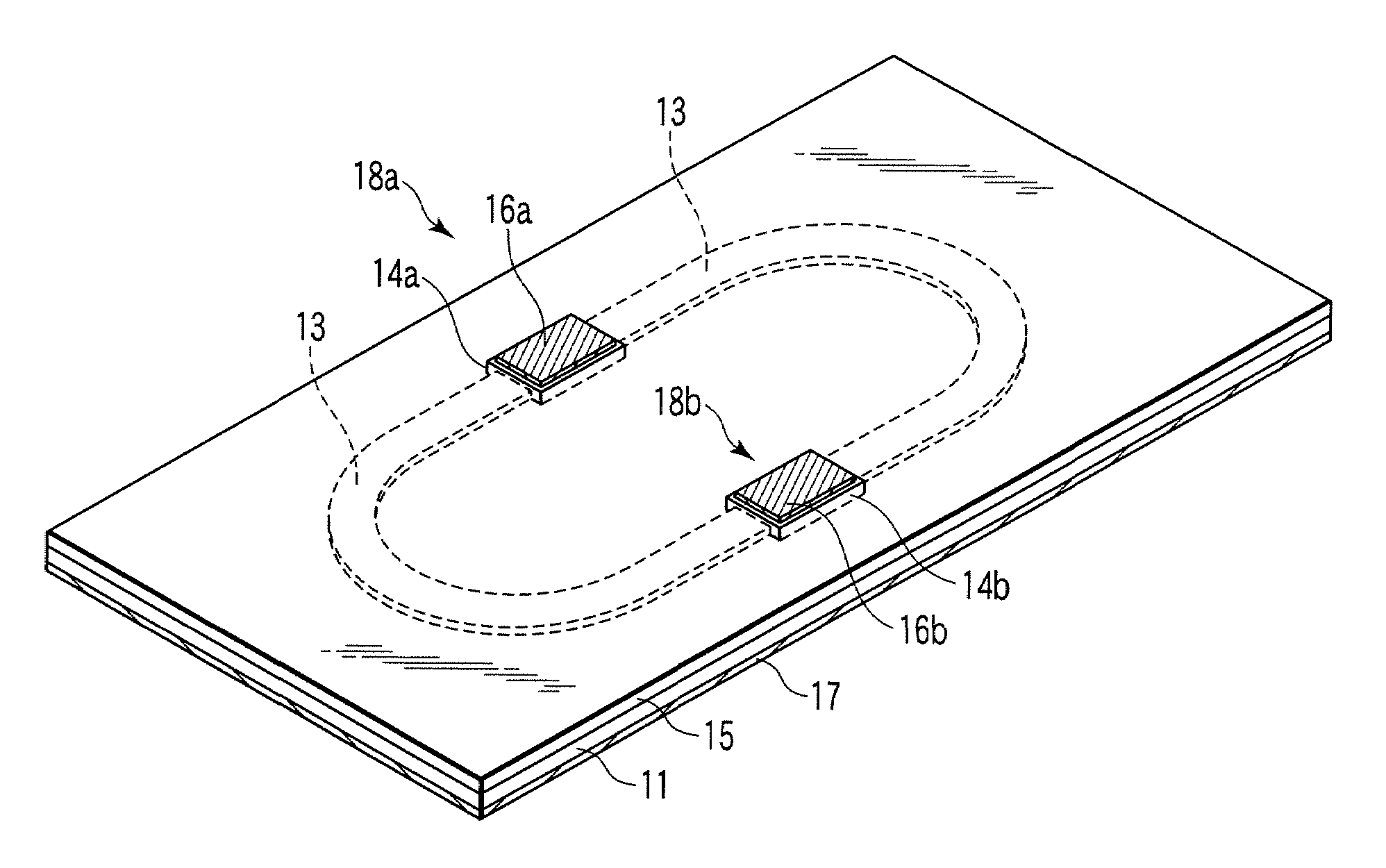 Laser-induced optical wiring apparatus