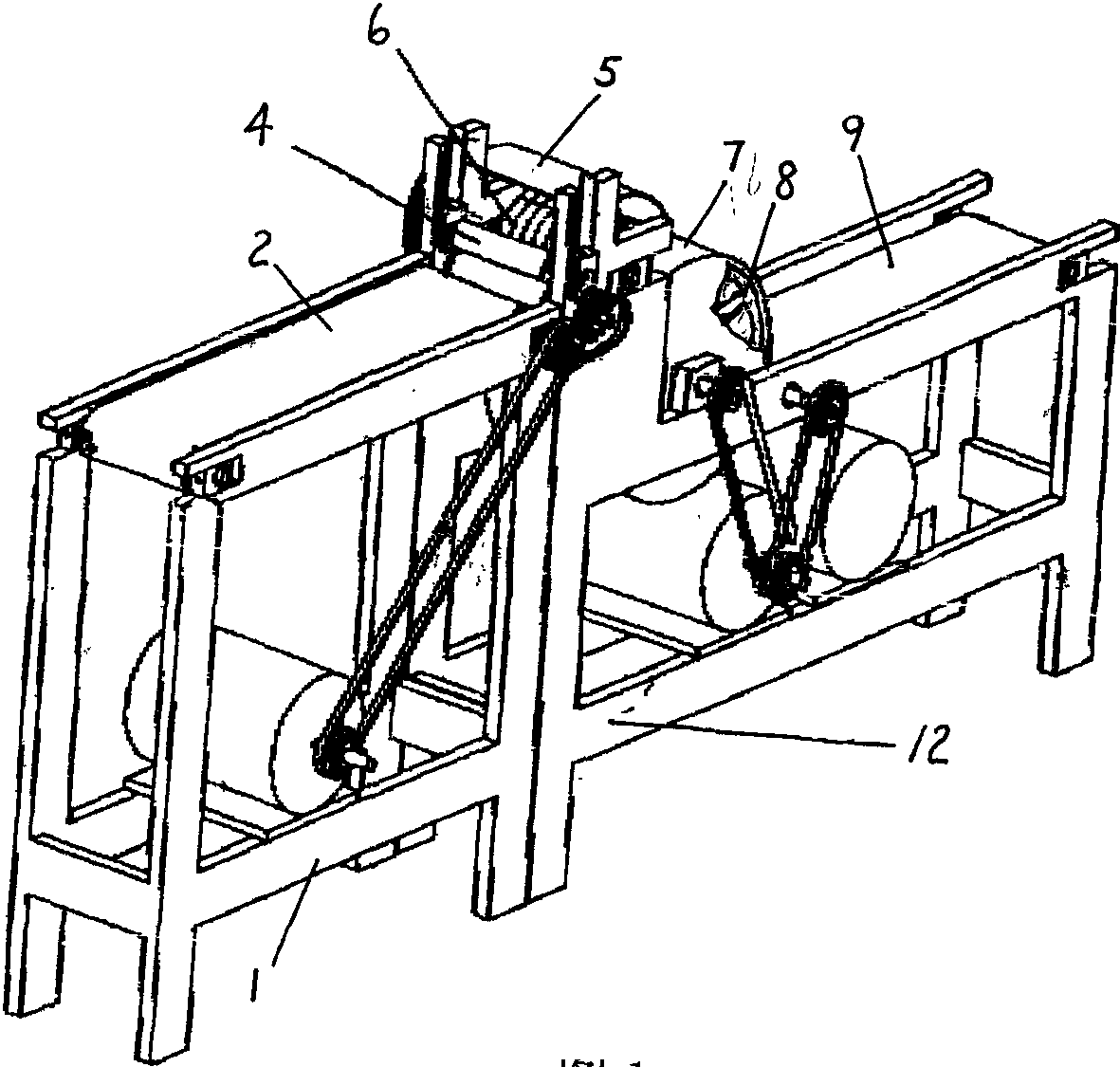 Method and equipment for extracting fiber from stalks