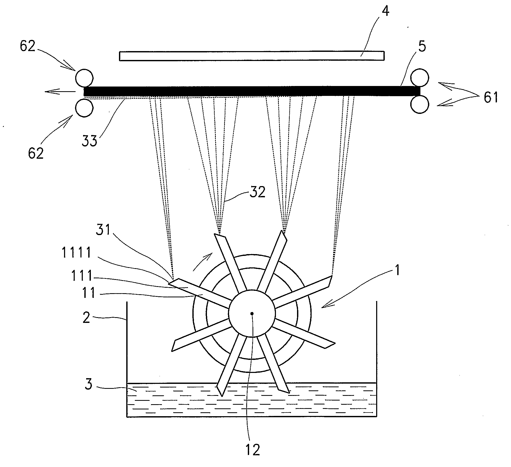 Method and Device for Production of Nanofibres From the Polymeric Solution Through Electrostatic Spinning