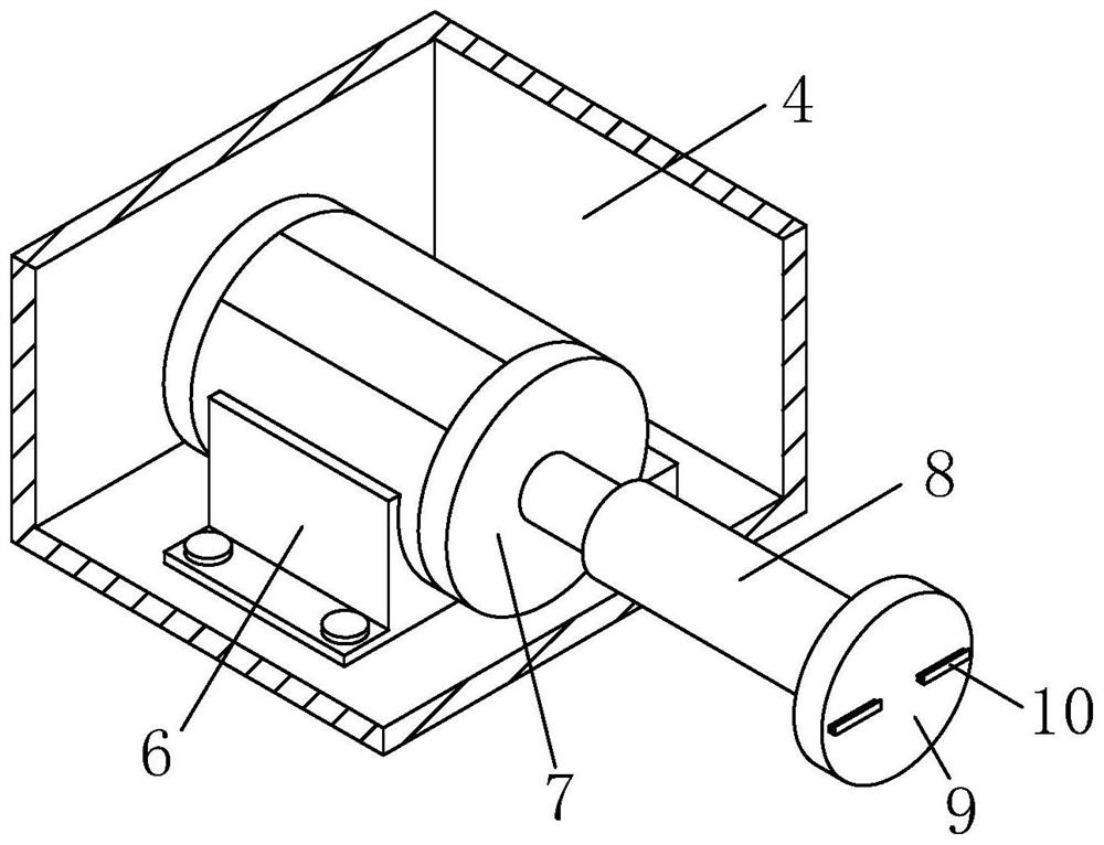 Underwater pelletizing moving cutter convenient to overhaul and using method thereof