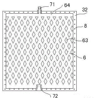 Water heating blanket and production process thereof