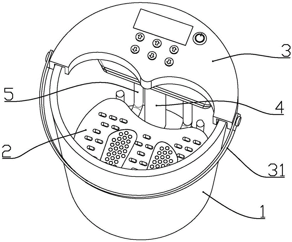 Intelligent foot massaging physiotherapy equipment