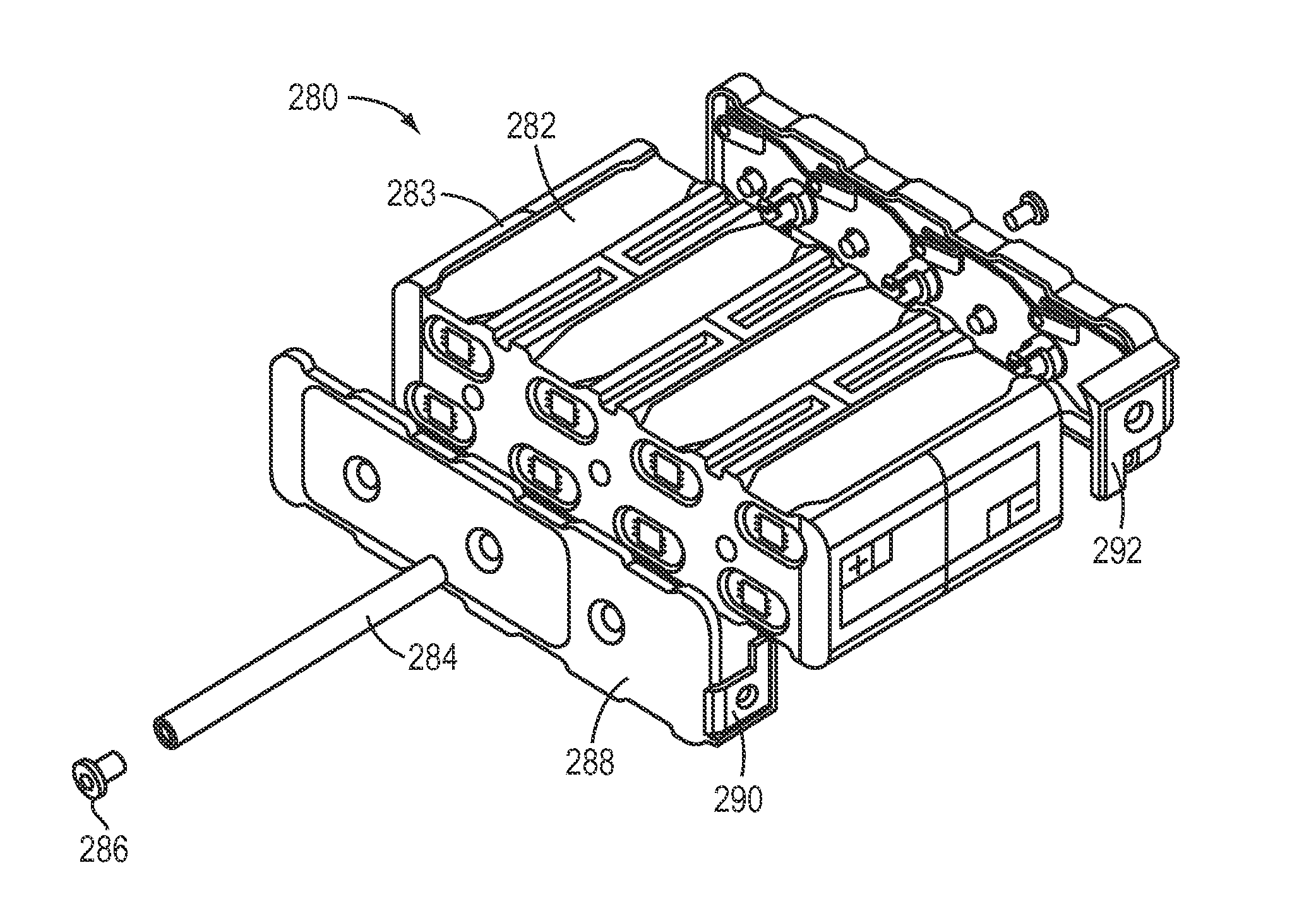 Modular battery system and components