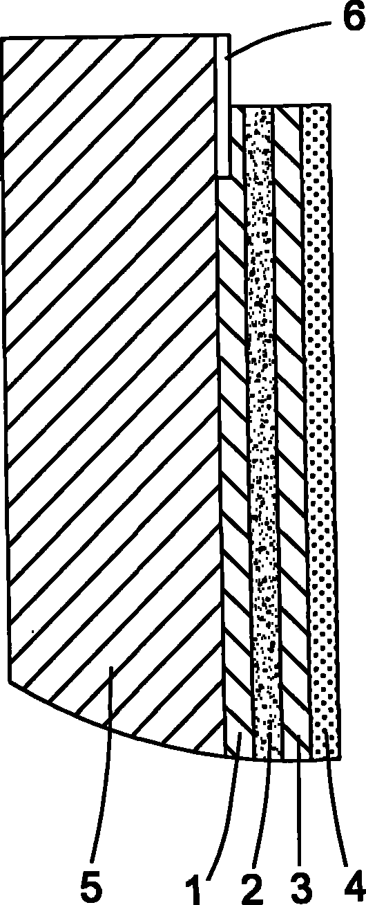 Multiple film series film coated glass and preparing method thereof