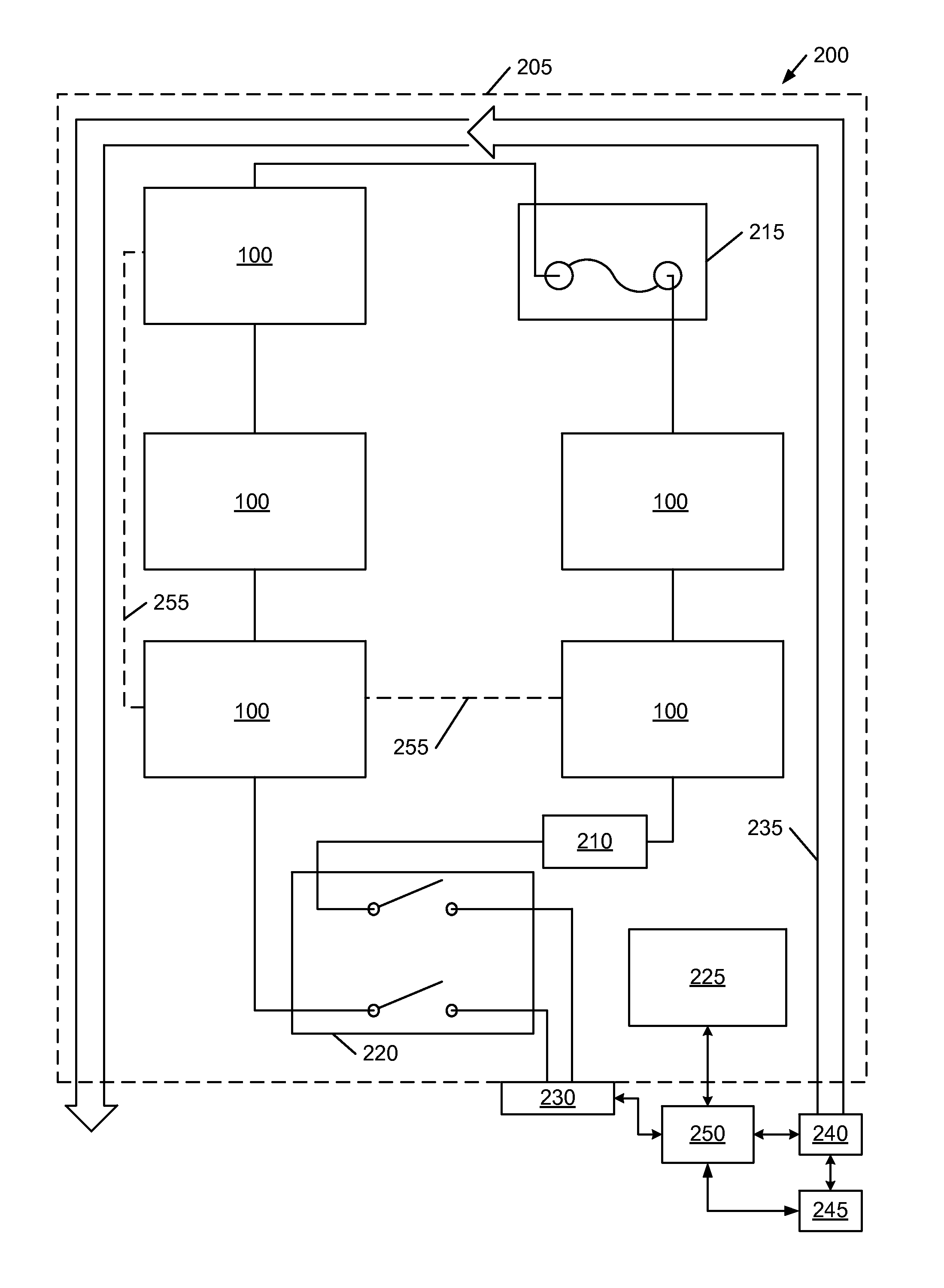 Detection of over-current shorts in a battery pack using pattern recognition