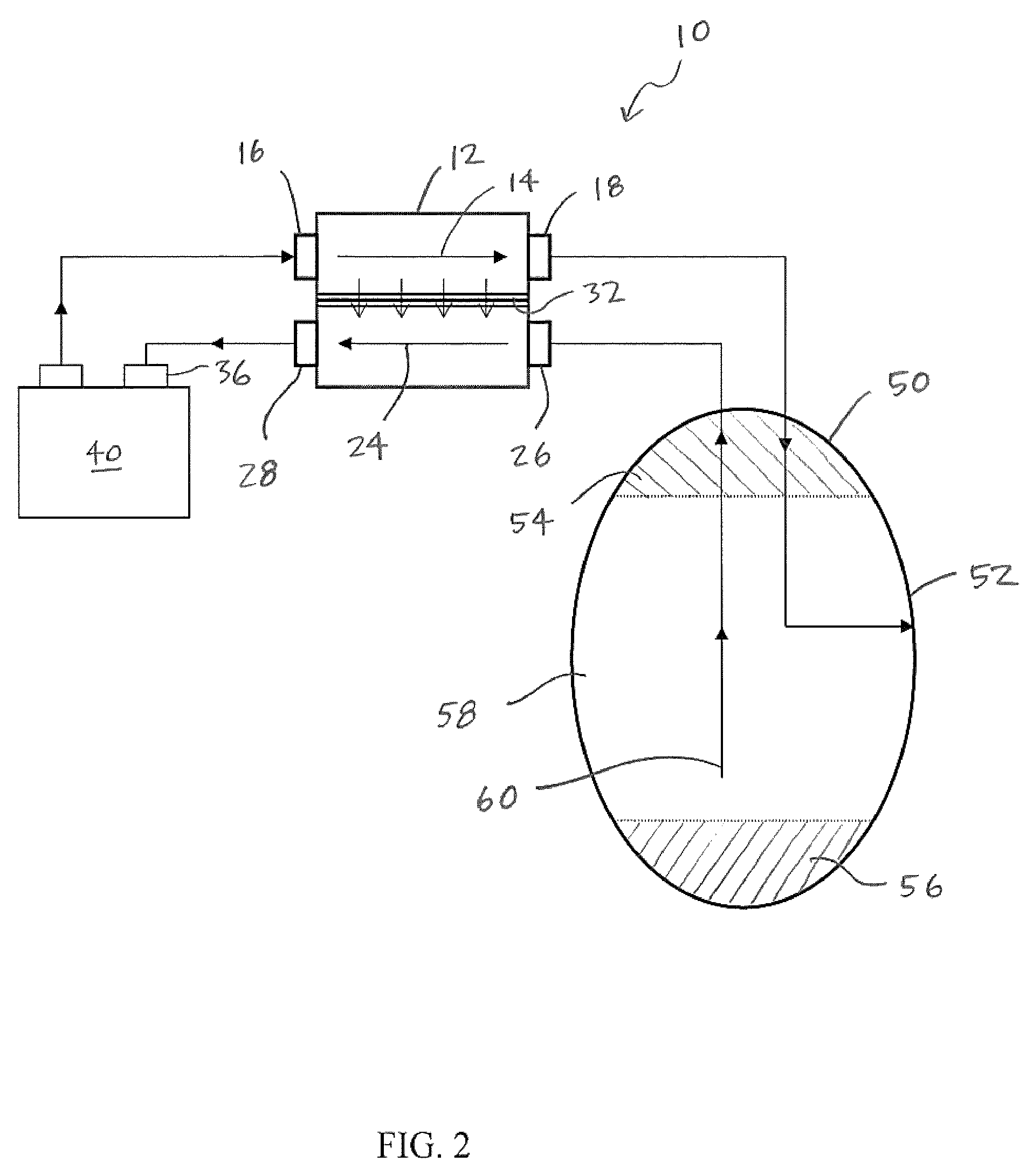 Method and system for treating an aqueous stream in the production of hydrocarbon