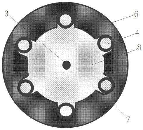 Immersion type energy-saving aluminum alloy melt heater