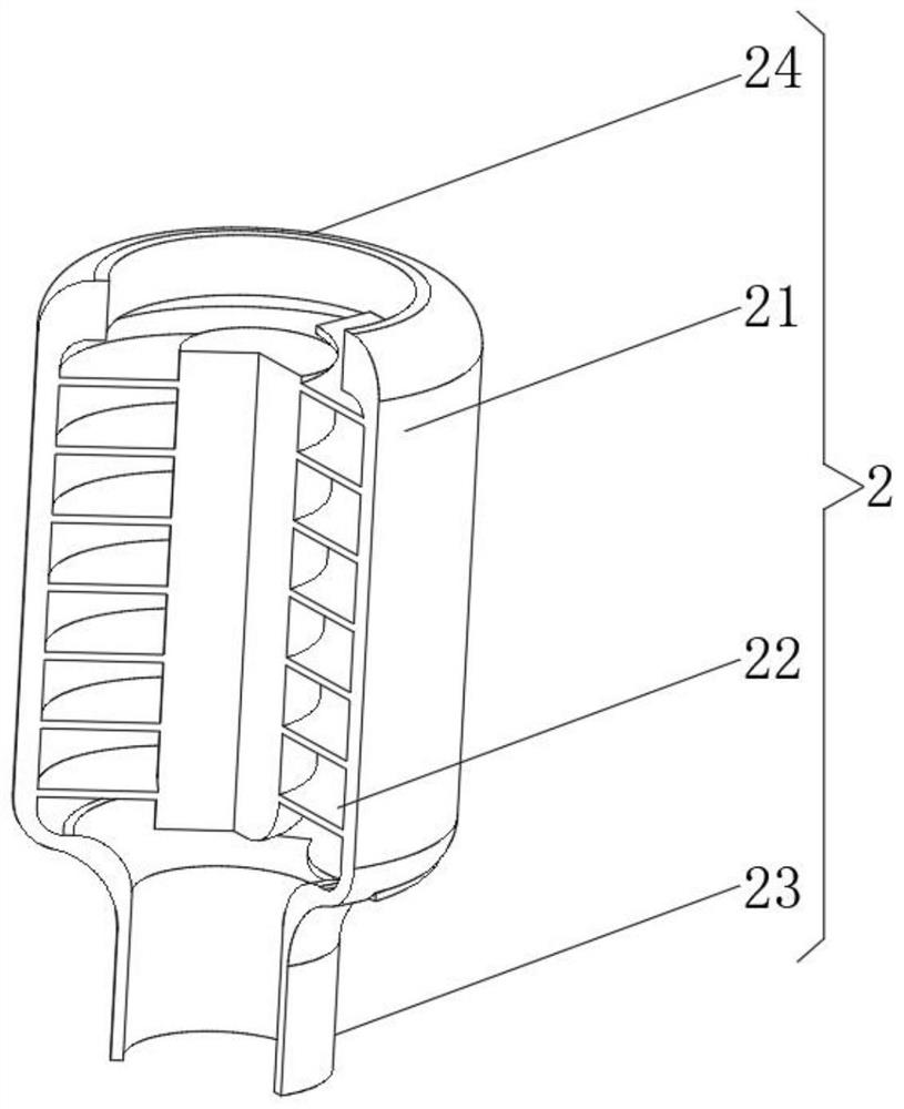 Cloth bag dust removal device