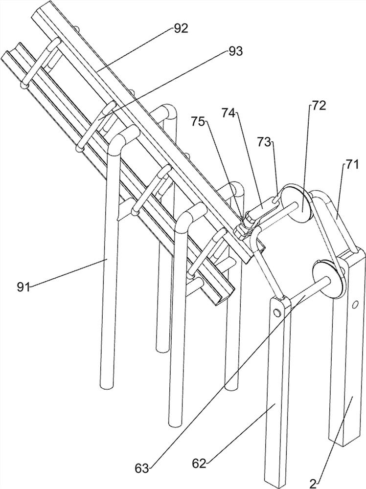 Cutting and grinding device for side edge of wooden round block