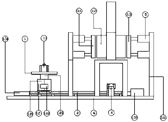 A winding automatic shaping device