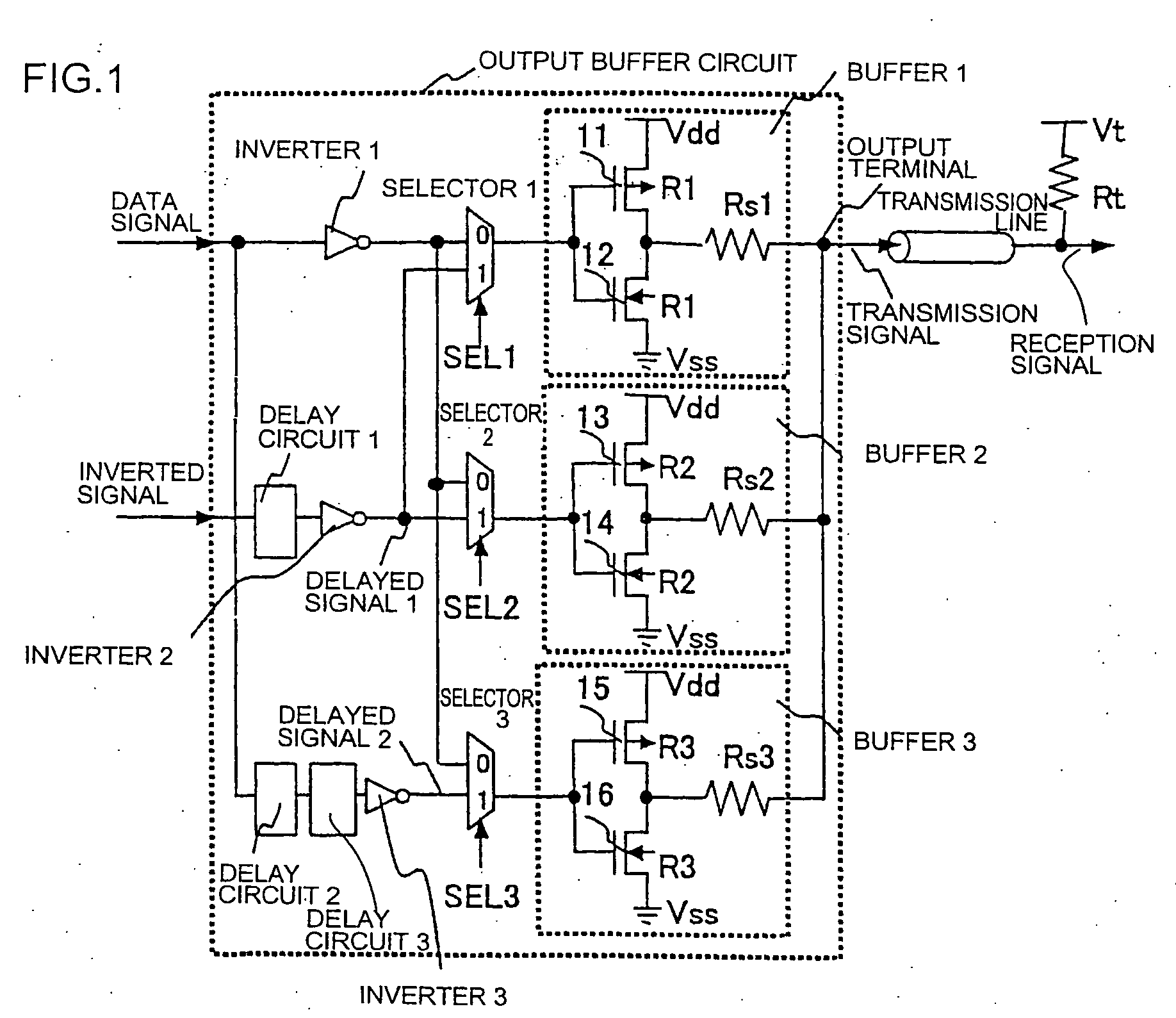 Output Buffer Circuit and Differential Output Buffer Circuit, and Transmission Method