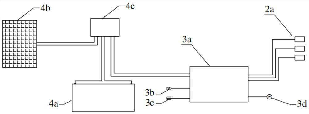 Sector-shaped slope crack monitoring device and monitoring method thereof