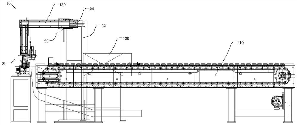 Cylinder sleeve conveying and carrying mechanism