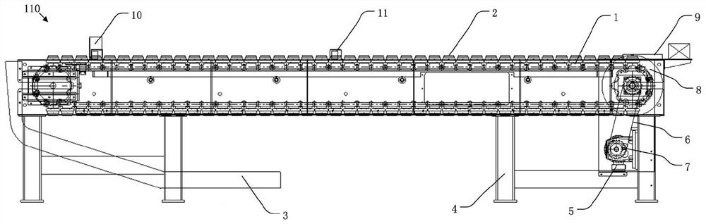 Cylinder sleeve conveying and carrying mechanism