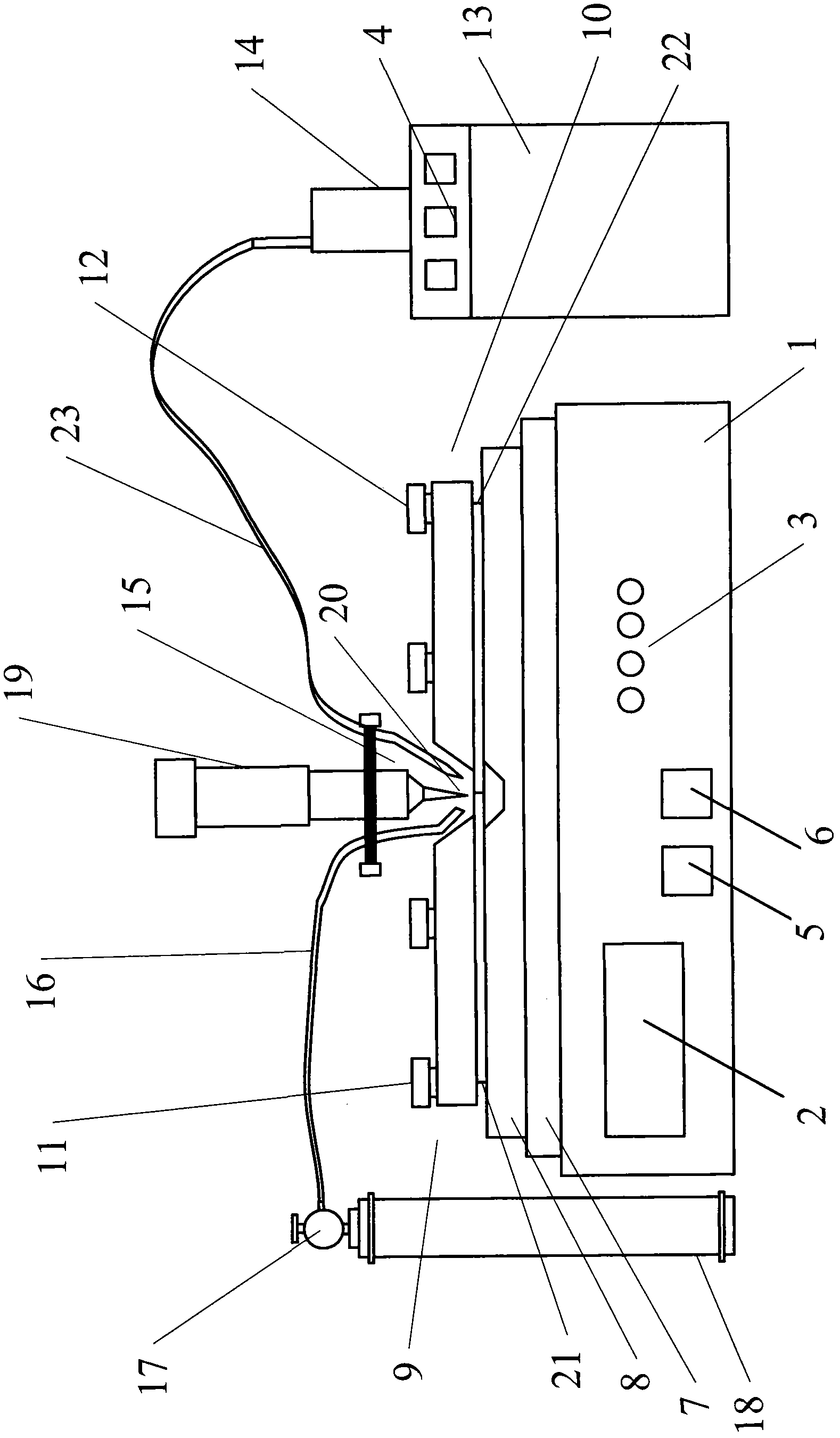 Laser welding method for thin stainless steel composite plate