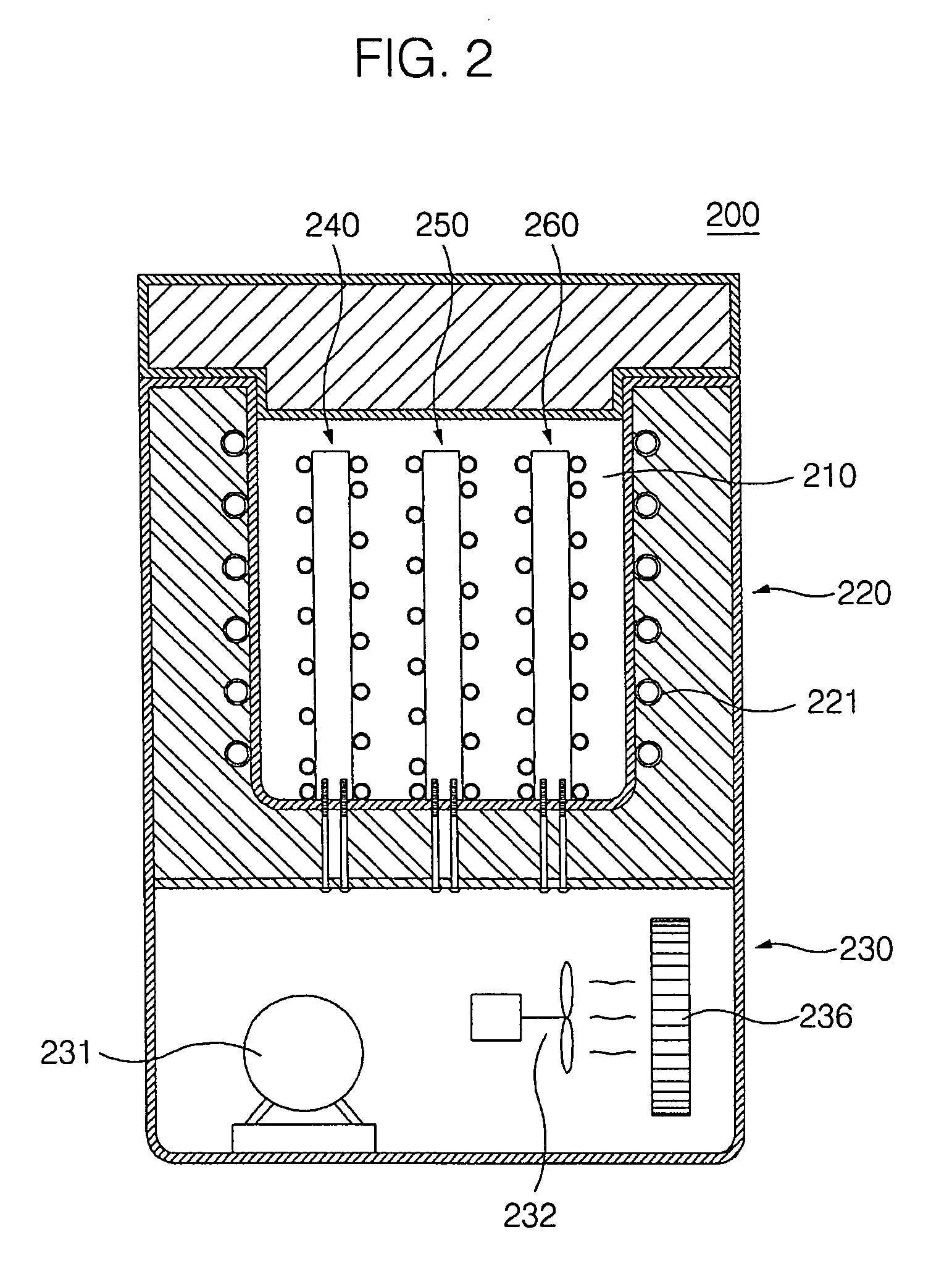 Refrigerator for grain