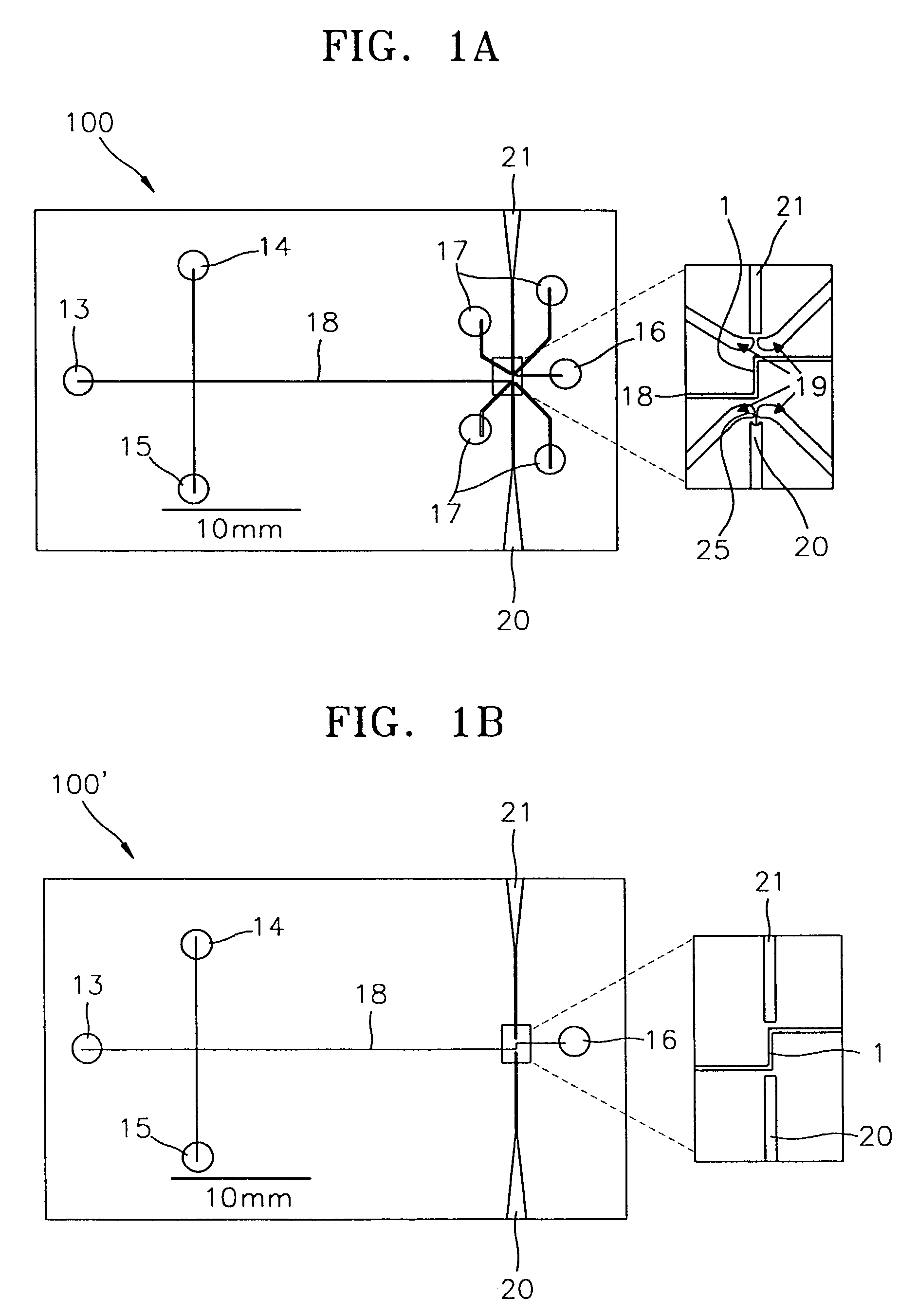 Absorbance detection system for lab-on-a-chip