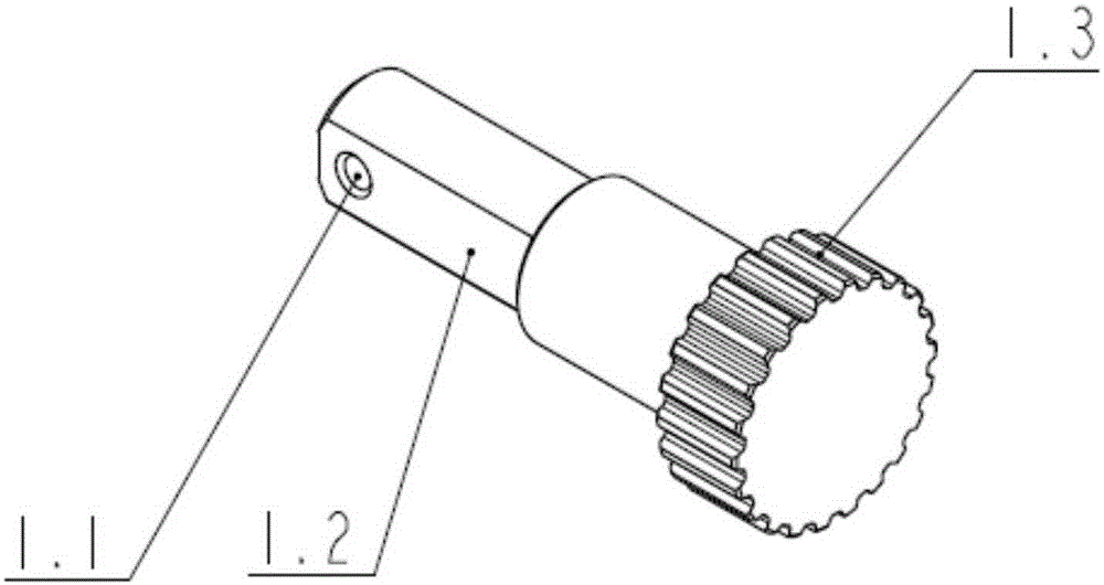 A variable displacement oil pump control mechanism