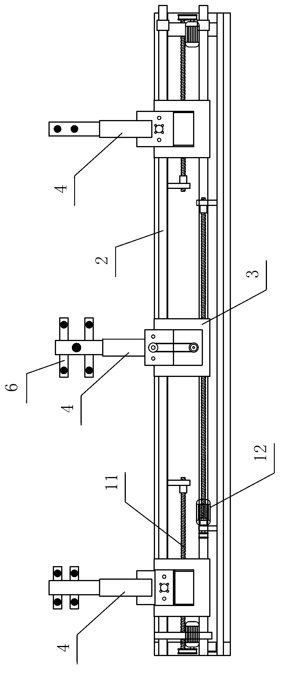 Multi-station automatic feeding device for sheet forming