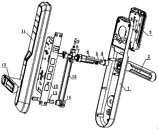 Novel electronic door lock