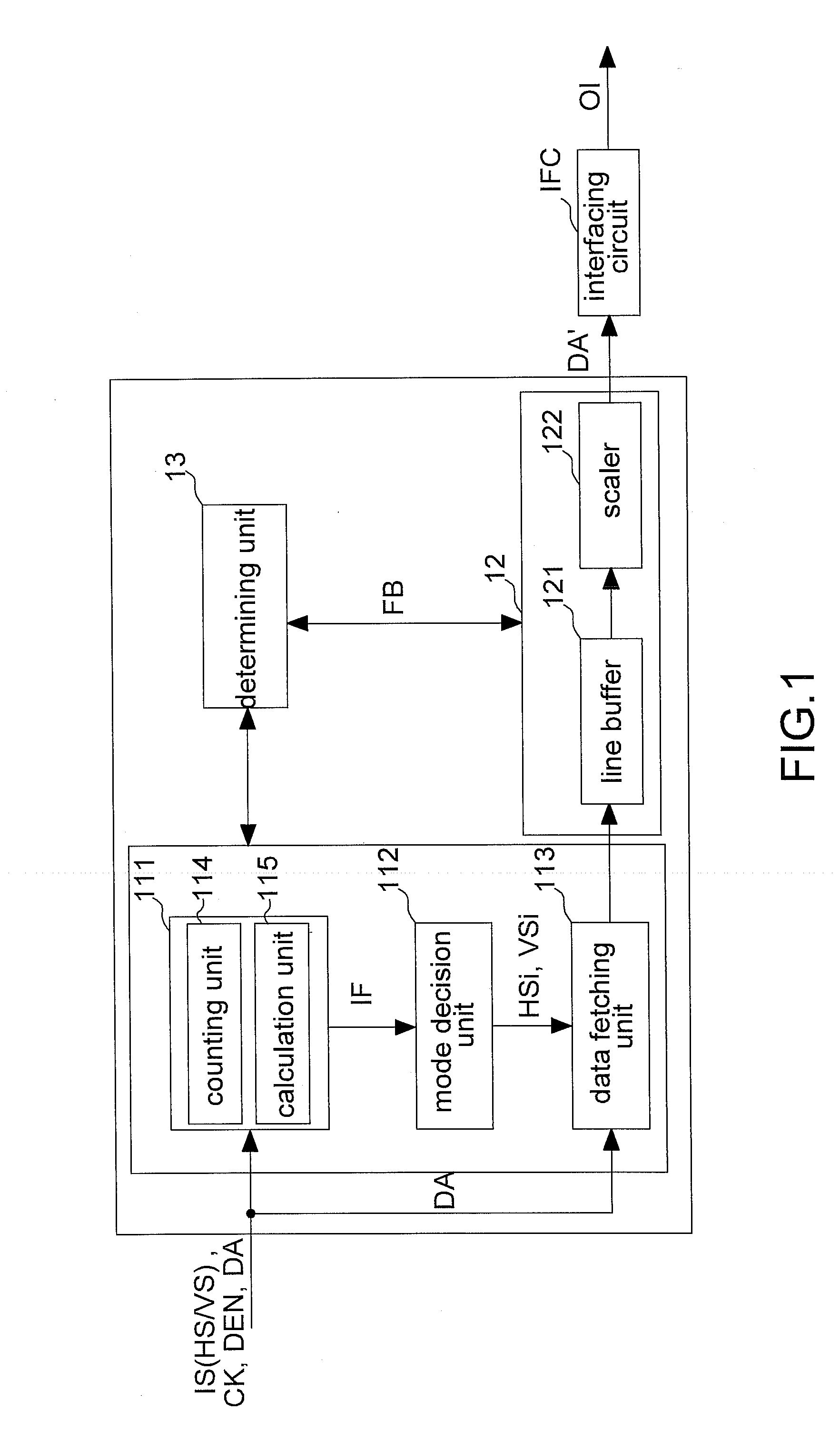 Mode detecting circuit and method thereof