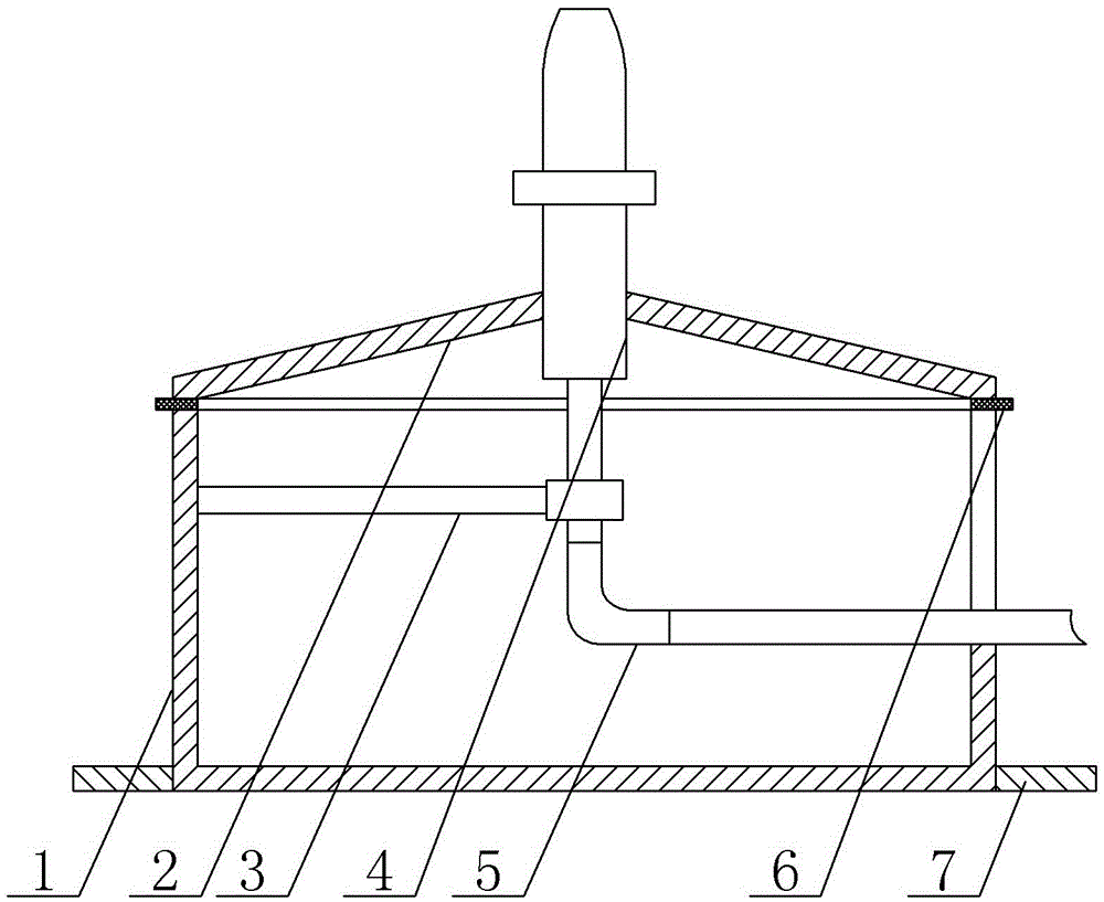 Rapid water taking valve fast installation device